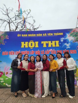 TỔ CHỨC THÀNH CÔNG HỘI THI GIÁO VIÊN CHỦ NHIỆM LỚP GIỎI CẤP XÃ NĂM HỌC 2025–2026