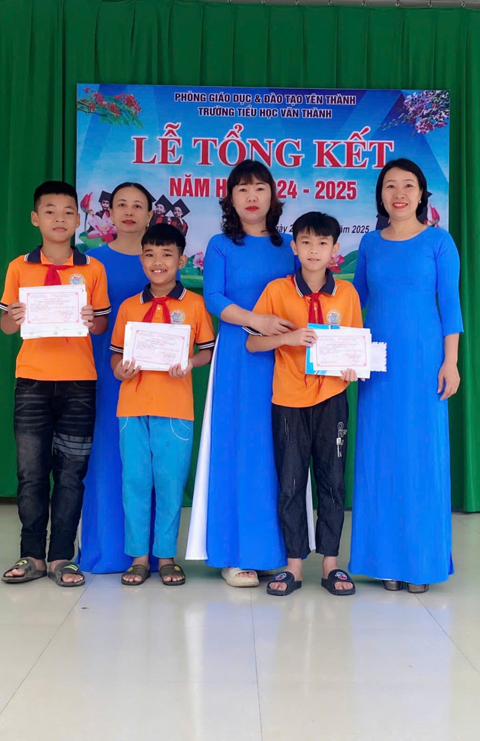 Khen thưởng Toán tuổi thơ cấp huyện